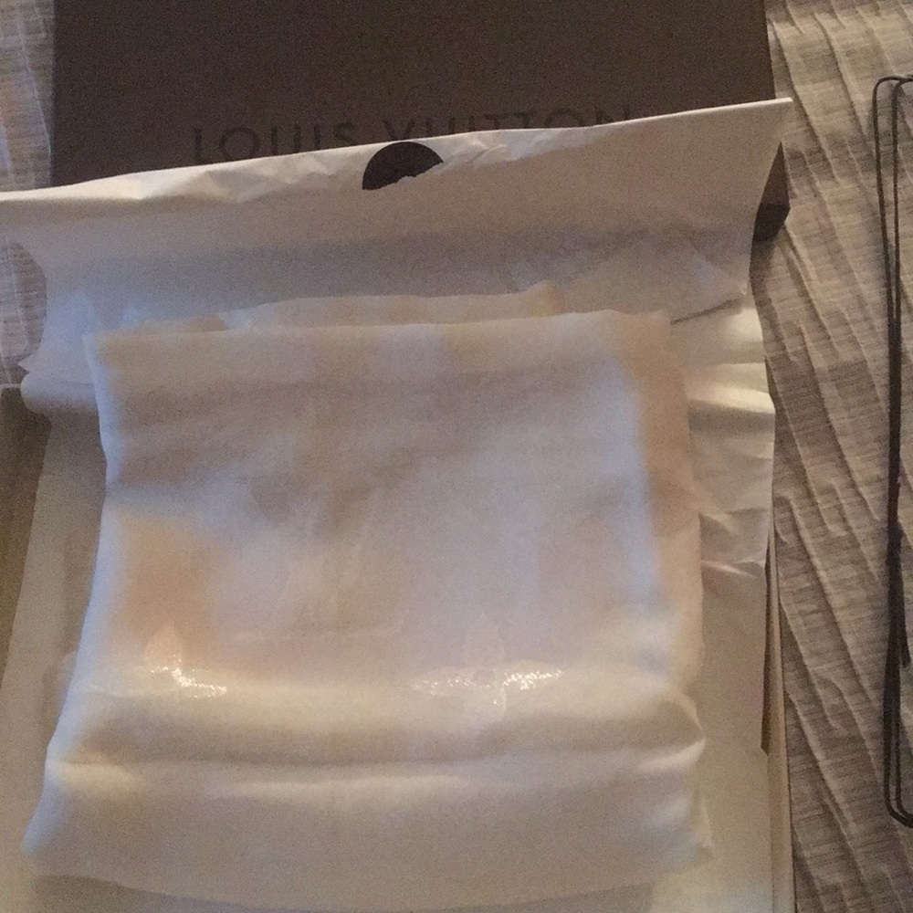 Louis Vuitton silk scarf